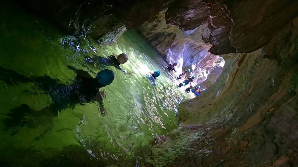 canyoning