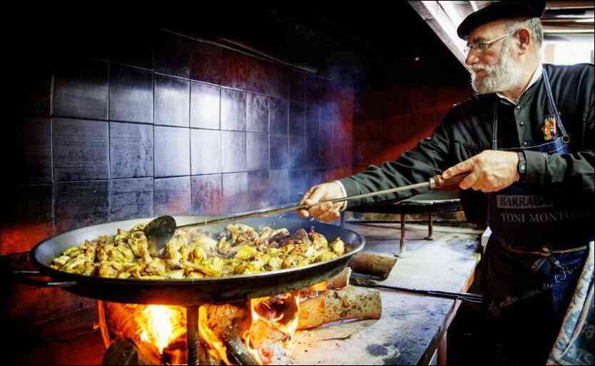 Hombre cocinando