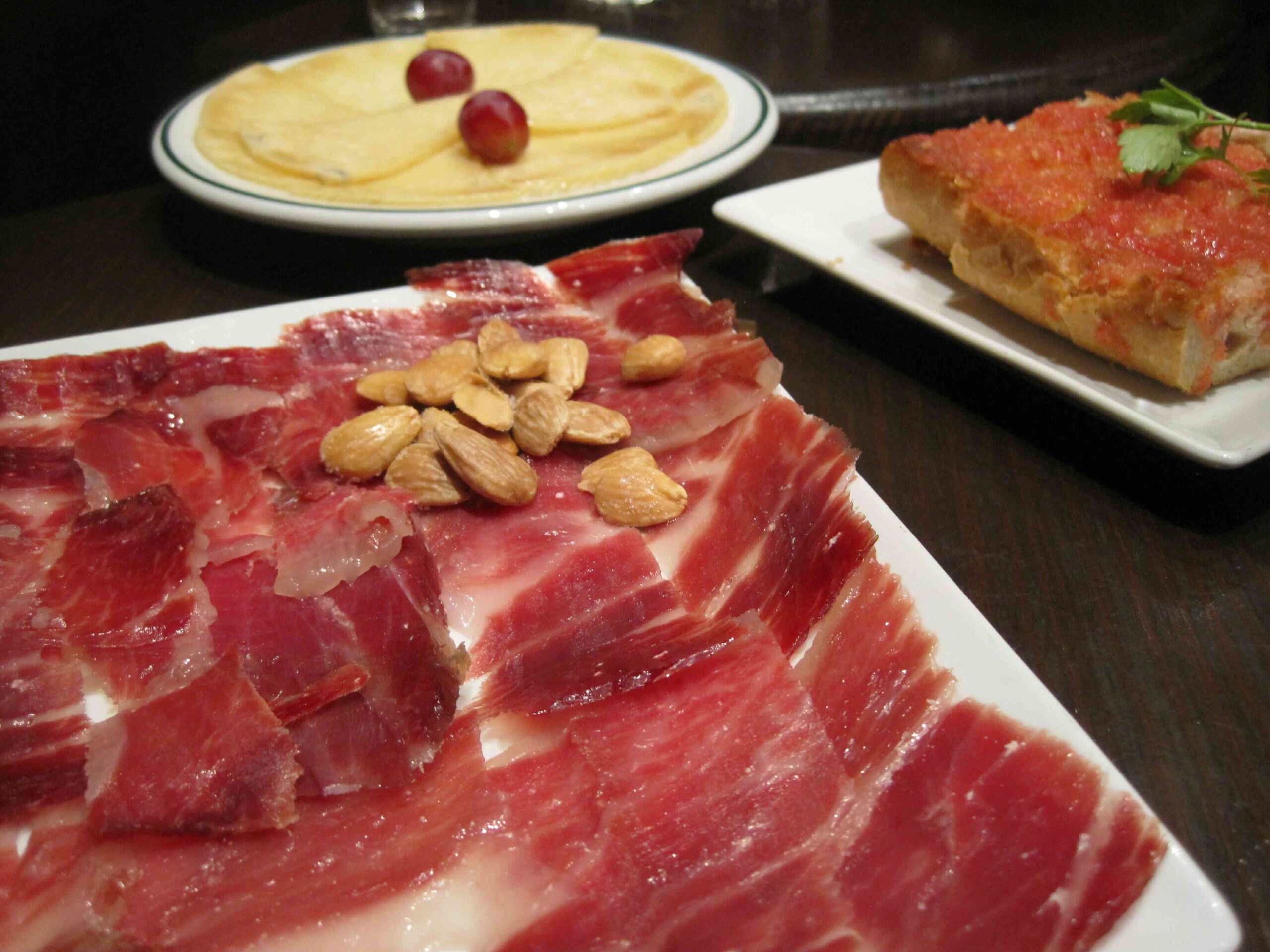 Plato de jamon